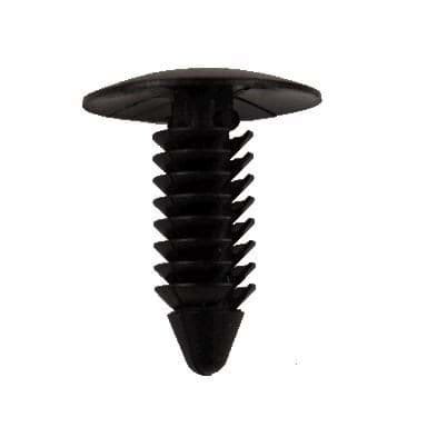 Black Plastic Xmas Tree Push Rivet Carrus Parts For Your Carts