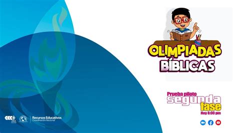 Promo Segunda Fase Olimpiadas B Blicas Youtube