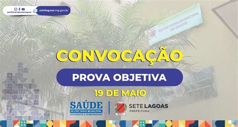 Provas do processo seletivo da Secretaria de Saúde serão aplicadas no