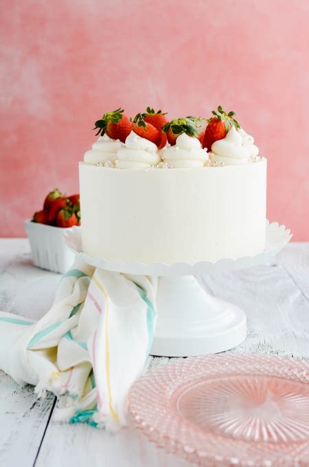 Strawberry Cake From Scratch The Cake Chica