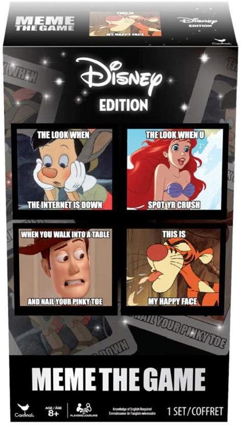 TABLETOP GAME REVIEW: Meme the Game Disney Edition – Diabolical Plots