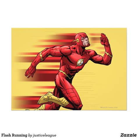 Flash Superhero Running