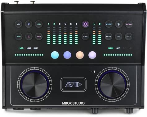 Avid MBOX Studio USB C Audio Interface Sweetwater