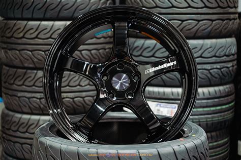 Wedssport Rn M Gloss Black Finish Wheel Set