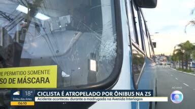 Bom Dia Sp Ciclista Atropelado Por Nibus Na Zona Sul Da Capital