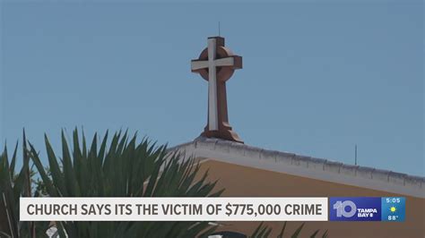 Ex Tampa Church Employee Accused Of Stealing 775k