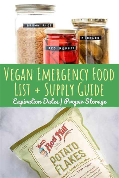 The Practicable Guide To Building A Vegan Emergency Food List Supply