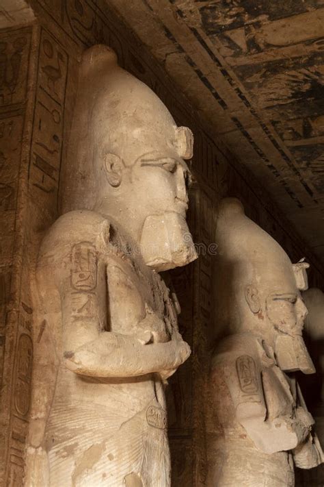 Temples Of Abu Simbel In Southern Egypt Stock Photo Image Of Deserted