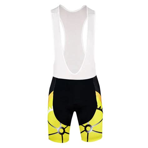 Yellow Mens Cycling Bib Shorts Bike Mtb Bibs Cycle Short Bib Tights Cycling Apparel Bottoms