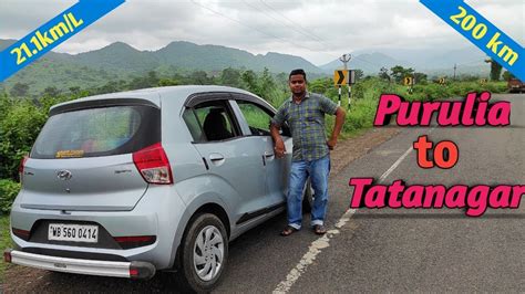 A Long Trip Purulia To Tatanagar Km Km L Mileage Youtube