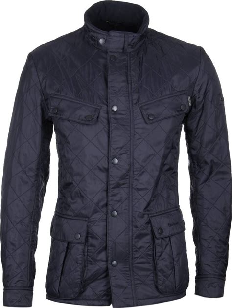 Barbour Ariel Polarquilt Jacket Navy Se Priser