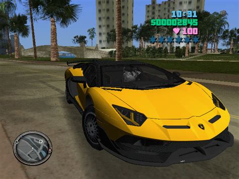 Lamborghini Aventador Svj Grand Theft Auto Vice City Mods