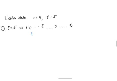 SOLVED: How many electron states of the H atom have the quantum numbers ...