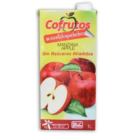 Tuambia Néctar manzana sin azúcar añadido 1L