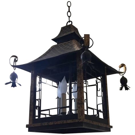 Large Chinese Hanging Lanterns at 1stdibs