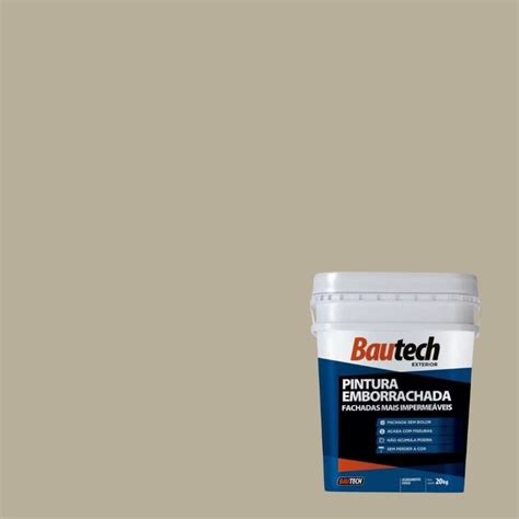 Tinta Pintura Emborrachada Bautech 20 Kg MadeiraMadeira