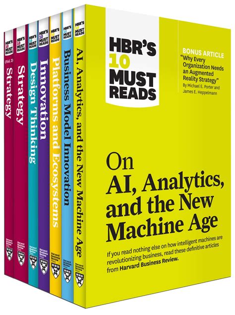 HBR S 10 Must Reads On Technology And Strategy Collection 7 Books