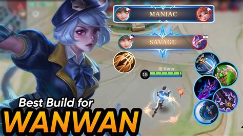 Savage Maniac Wanwan With Critical Build And Emblem Best Build For