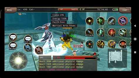 Iruna Online Monk Vs Vasaria Lv400 God Raid YouTube