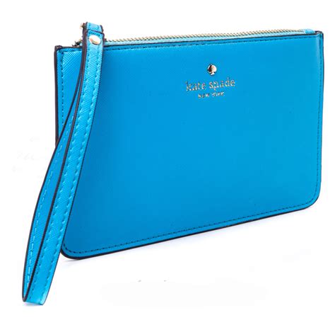 Kate Spade Cedar Street Slim Wristlet Light Blue