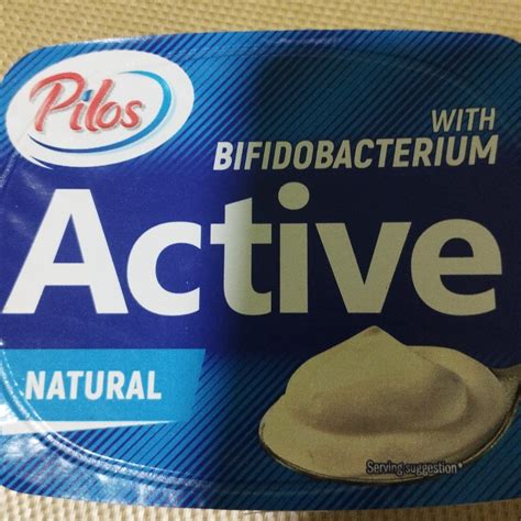 Йогурт белый с бифидобактериями Active Bifidobacterium Pilos ...