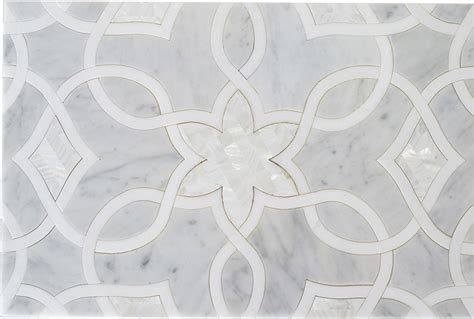 Wj Water Jet Mosaic Marble Otto Tile