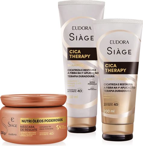 Combo Si Ge Shampoo Cica Therapy Ml Condicionador Cica Therapy