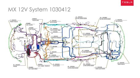 Tesla Model X Circuit Diagrams 2015 - 2020 in 2024 | Tesla model x ...