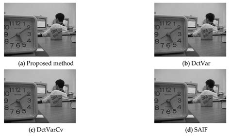 Applied Sciences Free Full Text Multifocus Image Fusion Using A