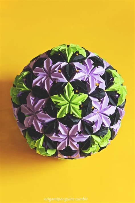 How To Make Leroy S Origami Chrysanthemum Icosahedron Kusudama