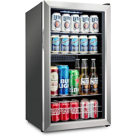 Ivation 19 In 126 Can Freestanding Beverage Refrigerator Ultra Cool