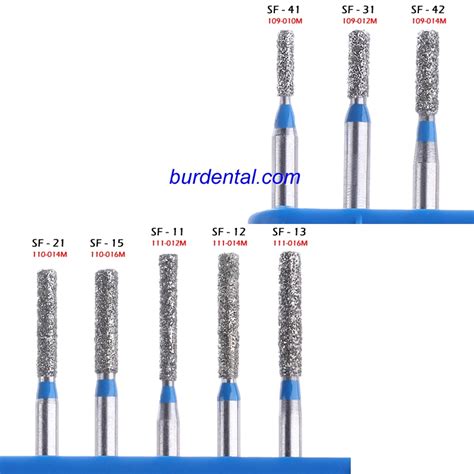 109 010m Sf 41 Fg Standard Flat End Cylinder Head 1mm Blue Medium