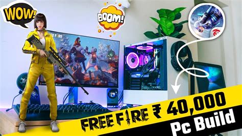 Best Gaming Pc Build Under 40000 In 2022 Best Pc For Free Fire Gamers