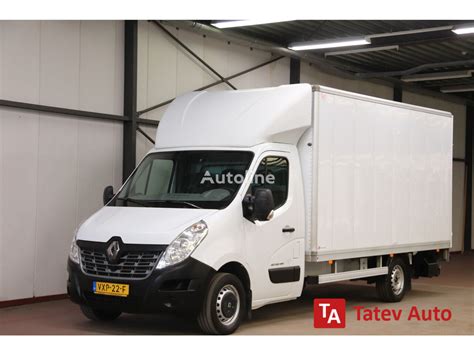 Renault Master Dci Bakwagen Meubelbak Laadklep Zijdeur Closed Box