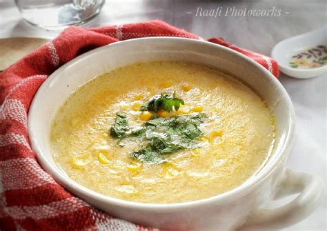 Resep Corn Cream Soup Sup Krim Jagung Oleh Raafi Wulandari Dapur