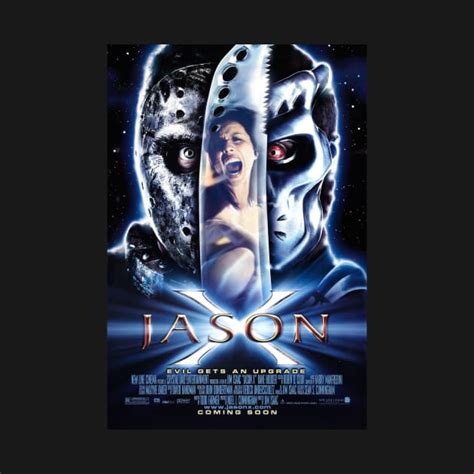 Jason X Movie Poster - Jason X - T-Shirt | TeePublic