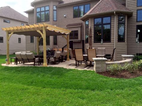 Belgard Paver Patio With Pergola In Naperville Il Chicago Di Archadeck Of Chicagoland Houzz