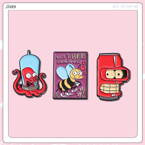 Simpson Pins เข มกลดการ ตน Amine Badge เข มกลด Creative Aniaml