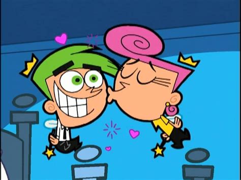 Timmy Turner Cosmo Wanda Hug