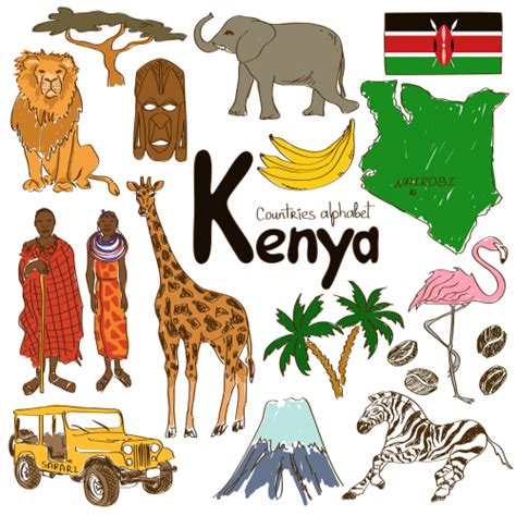 Kenya Culture Map Printable - KidsPressMagazine.com