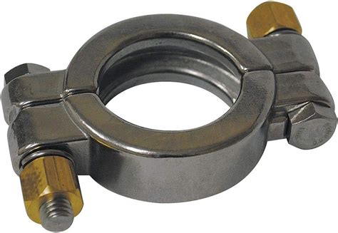 Amazon VNE 13MHP 75 High Pressure Bolted Sanitary Clamp 304