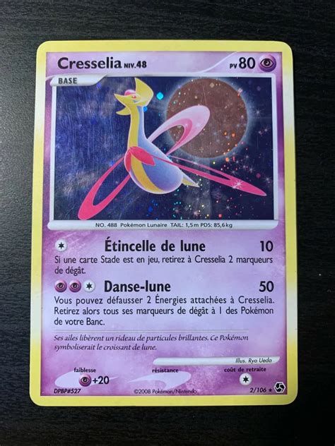 Cresselia Diamant Et Perle Duels Au Sommet Carte Pokemon