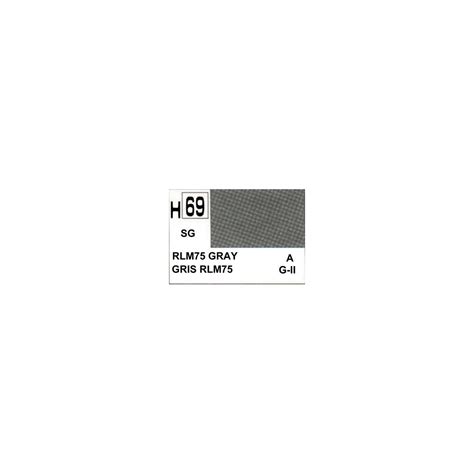 Pinturas Acuosas Hobby Color H069 RLM75 Gris