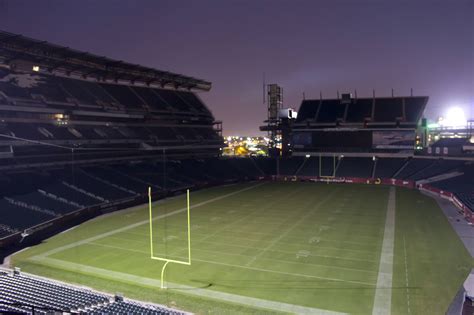 Lincoln Financial Field at night. : philadelphia