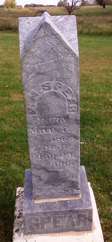 Frances Marion Spear Find A Grave Memorial