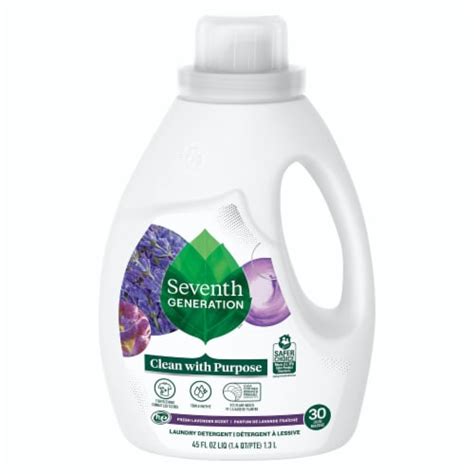 Seventh Generation Liquid Laundry Lavender 45 Fl Oz Case Of 6 45