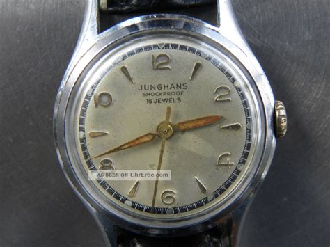 Junghans 16 Jewels Handaufzuguhr 50er J