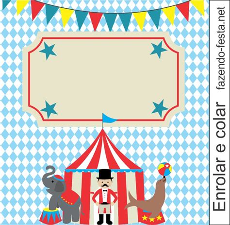 Fazendo Festa Net Kit Festa Infantil Gratuitos Kit Festa Circo