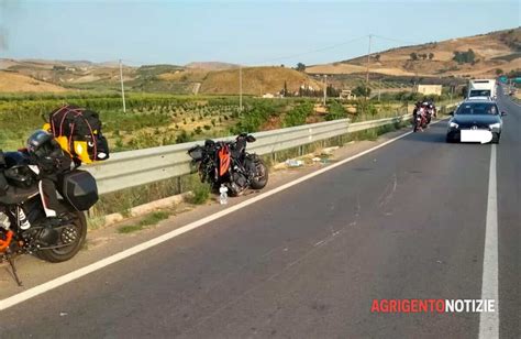 Incidente Sulla Statale Motociclista Resta Ferito