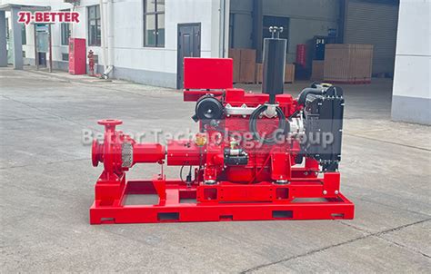 500gpm 140psi Iso End Suction Fire Pumps For Critical Situations Better Technology Co Ltd